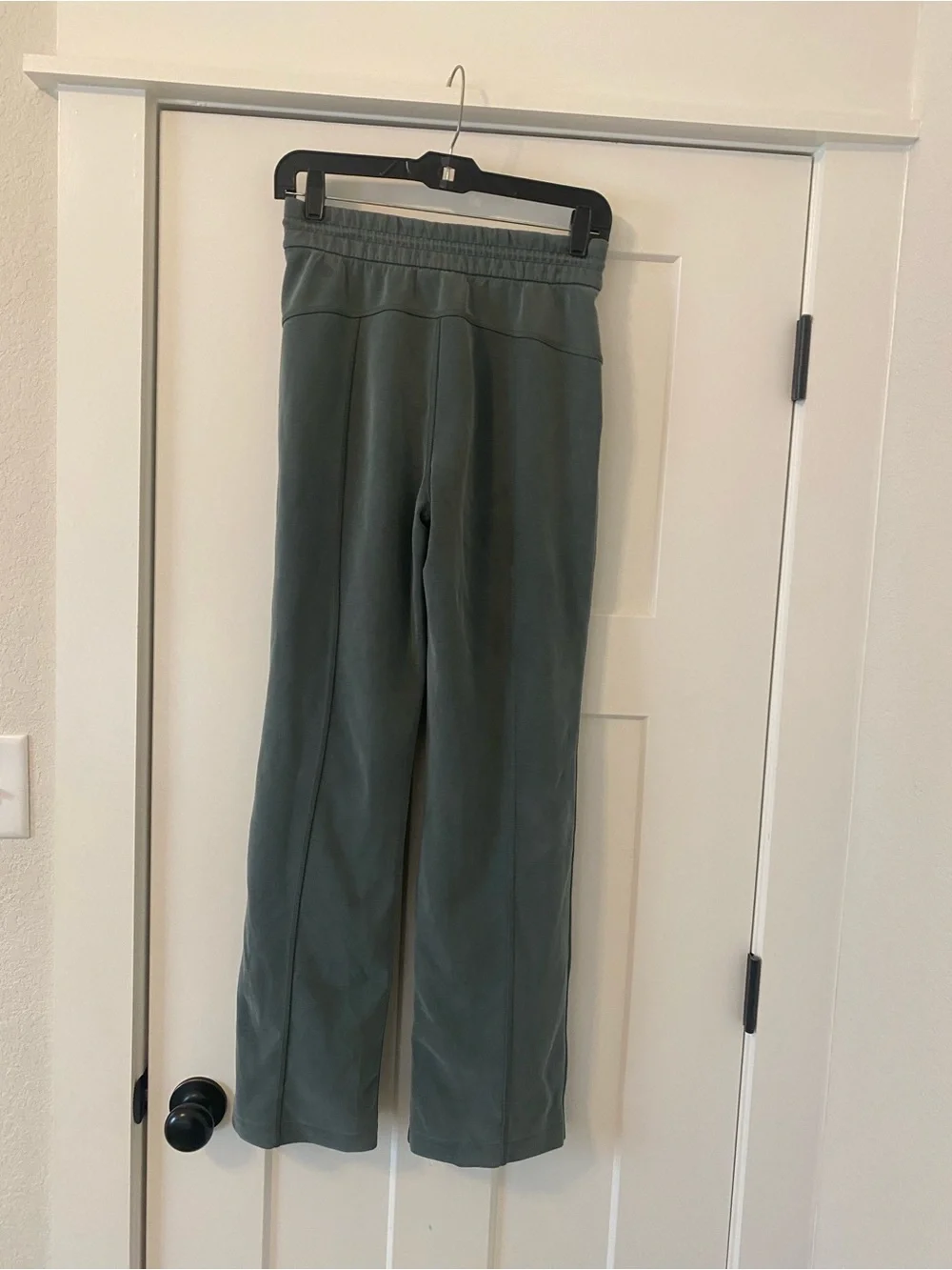 Lululemon Softstreme High Rise Pants in Nuetral Green Shade